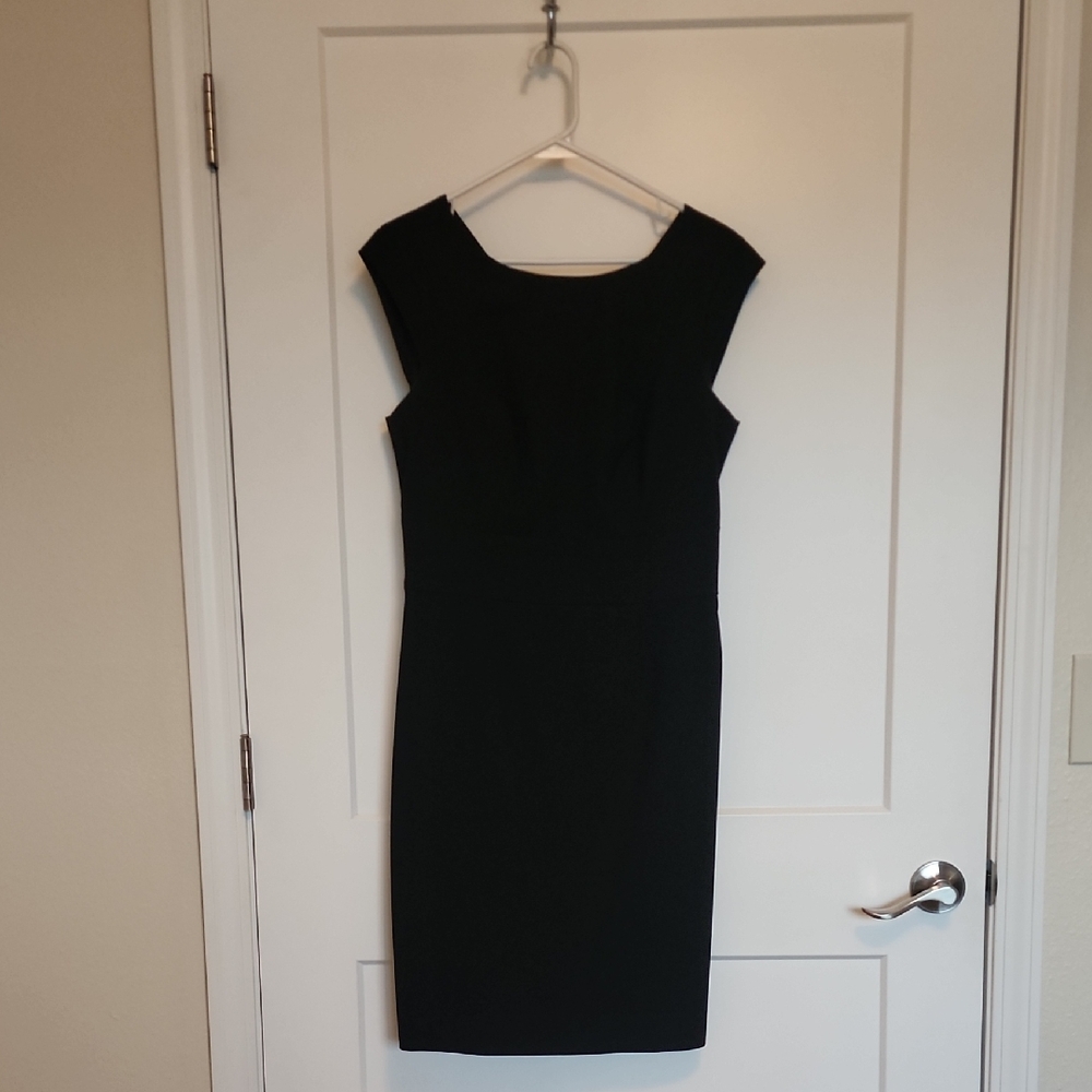 Classic Black Sheath Dress - The Limited Size 8